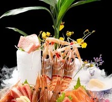 Colorful Sashimi Display