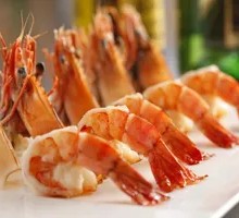 Lemon-Glazed Tiger Prawn