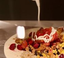 Chicken Thigh with Kale Wraps