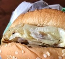 Grilled Pineapple Chicken Burger