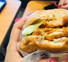 Double Crispy Chicken Burger