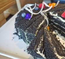 Black Forest and Strawberry Cheesecake