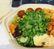 Classic Hummus Pita Bowl