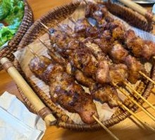 Indonesian Satay Chicken Skewers