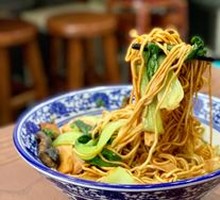 Shrimp and Eel Noodles