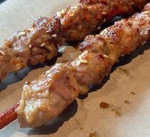 Lamb Skewers with Red Willow