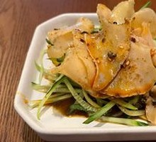 Chilled Spiced Snail Slices