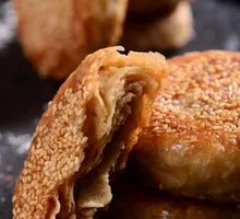 Meat-filled flatbread