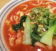 Tomato and Egg Stir-Fried Knife-Cut Noodles