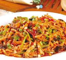 Fish-Flavored Shredded Pork Rice Bowl