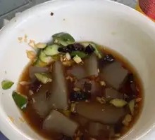 Homemade Cold Tapioca Noodles