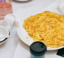 Pan-fried Egg with Greens