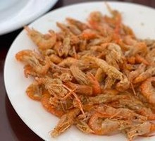 Fried Small Lake Shrimp