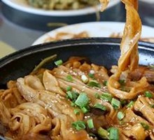 Pork Ribs with Green Beans and Cornbread Dumplings