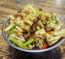 Spicy Cauliflower in Hot Pot