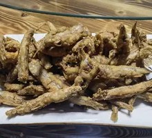 Fried Baby Male Fish