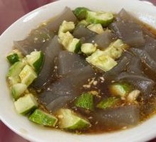 Homemade Cold Tapioca Noodles
