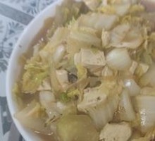 Braised Cabbage with Tofu