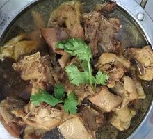 Stewed Chicken in Pot