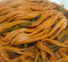 Pork Ribs with Green Beans and Cornbread Dumplings