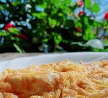 Pan-fried Egg with Greens