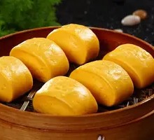 Pumpkin Steamed Bun