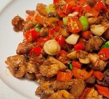 Stir-Fried Young Chicken with Old Ginger