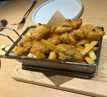Fried Chicken and Fries