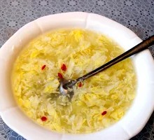 Glutinous Rice Wine Egg Drop Soup