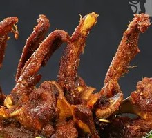 Air-dried neck bones with cartilage