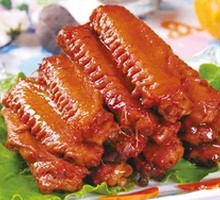 Sauced Duck Wings