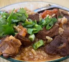 Tomato Beef Hot Rice Bowl