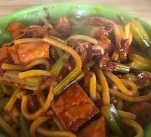 Sweet and Sour Mildly Spicy Xinjiang Naan Stir-fry