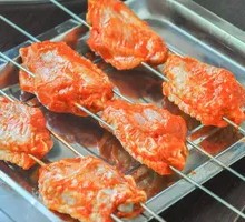 Orleans Chicken Wings Skewers