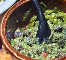 Stir-Fried Chili with Century Egg