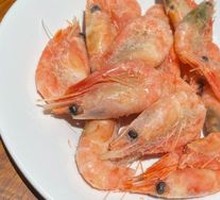 Grilled Shrimp on Iron Plate