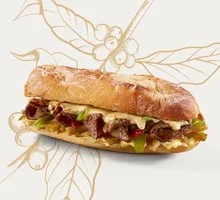 Sichuan-style Beef Baguette Sandwich