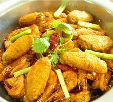 Spicy Chicken Wing Shrimp