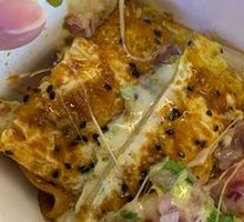 Cheese Bacon Grilled Noodle