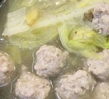 Braised Winter Melon with Meatballs