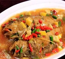 Salted Cabbage with Yellow Croaker