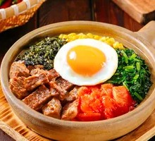 Tomato Beef Brisket Rice Bowl