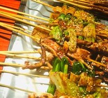 Glutinous Rice Cake Skewers