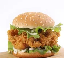 Crispy Chicken Leg Burger