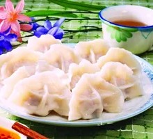 Fresh Pork and Corn Dumplings