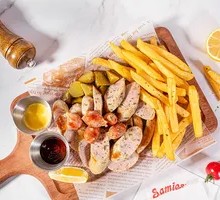 German Sausage Platter