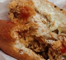 Spicy Chicken Leg Burger Combo