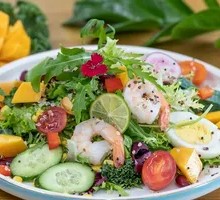 Premium Shrimp & Fresh Fruit Salad