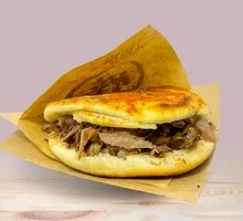 Freshly Baked BBQ Pork Sandwich