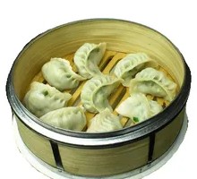 Meat and Three Fresh Ingredients Steamed Dumplings